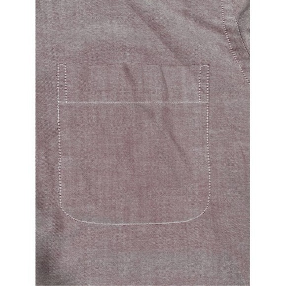 Saddlebred Button Down Shirt Mens Size 17.5 32 33 Office Minimalist Preppy‎ - Picture 2 of 7